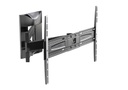 MELICONI SUPPORT TV 50-82" SUPPORT TV INCLINABLE ET DOUBLE ROTATION +/-90° GS DR600 PLUS  (bras articulé)