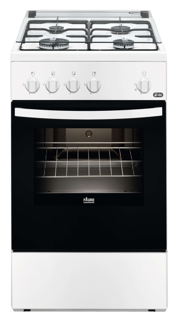 FAURE Cuisinière tout gaz 50cm 4 feux FCG51041WA - reconditionné