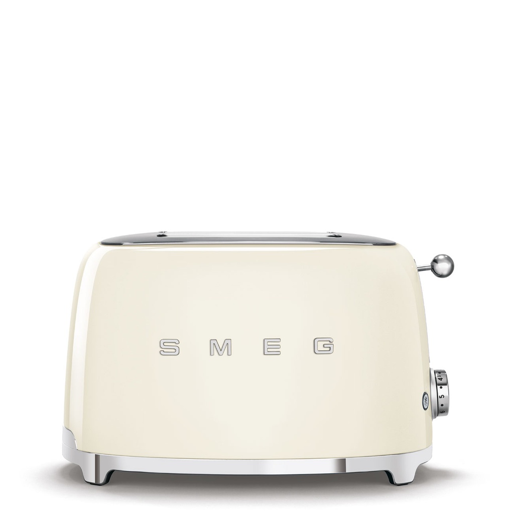 SMEG Grille pain 2 tranches Style Années 50 - crème