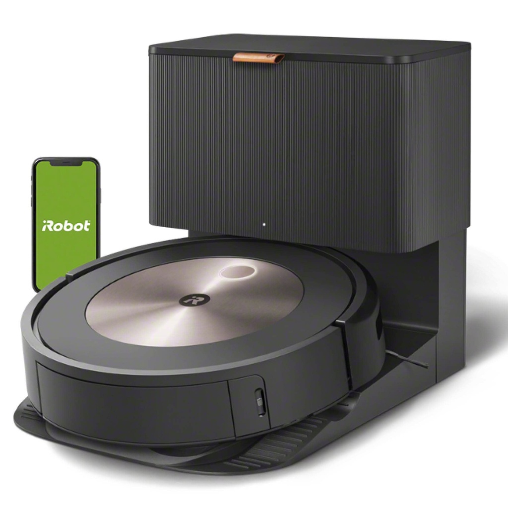 Irobot j7+ Roomba Aspirateur robot et robot laveur de sols- Le premier modèle 2-en-1 véritablement autonome