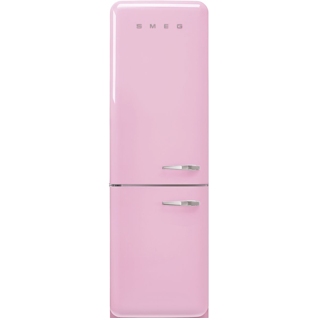 SMEG Réfrigérateur Années 50  2 portes 331 L couleur rose FAB32LPK5 - Style Années 50