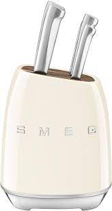 SMEG bloc de couteaux multi usages "Années 50" - Crème