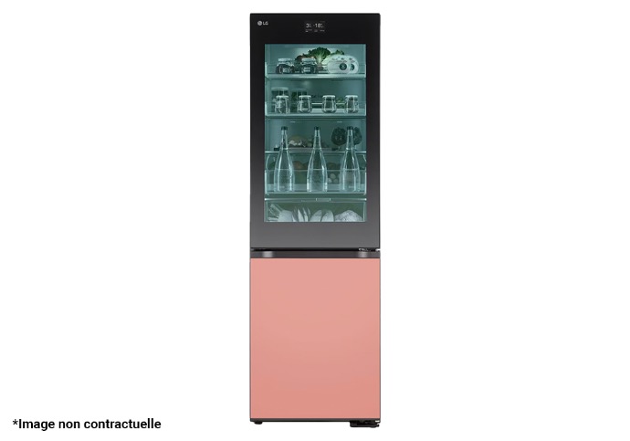 LG Réfrigérateur combiné 352 L 60 cm Classe D - MoodUp