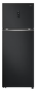LG réfrigérateur noir acier 2 portes 461L nouvelle classe E