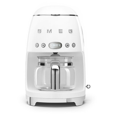 SMEG  Cafetière filtre Esthétique Années 50 - blanc