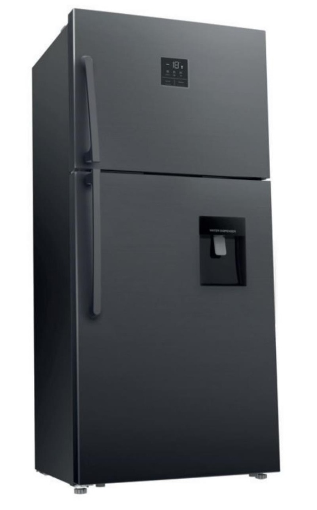 TCL Réfrigérateur 536L 2 portes  total No Frost - TopMount anthracite