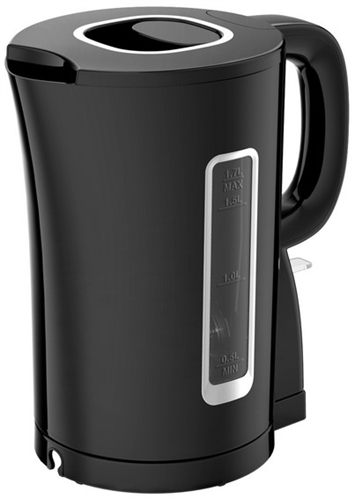 KITCHEN CHEF Bouilloire noire 1.7 L