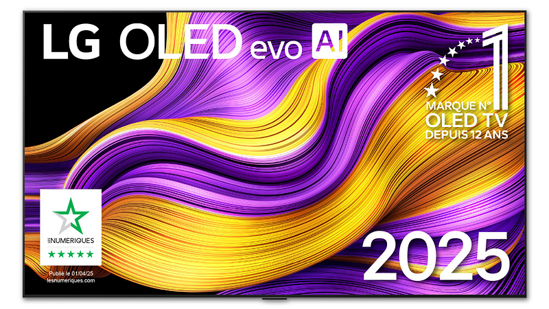 LG TV OLED G5 Evo AI 65P- gamme 2025