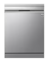 LG Lave vaisselle TrueSteam Quadwash - inox