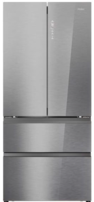 HAIER réfrigérateur 83cm multiportes 504L Iconic Glass, nouvelle  Classe énergétique E