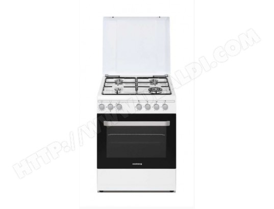 Cuisinière Tout Gaz 60cm Blanche Catalyse ROSIERES