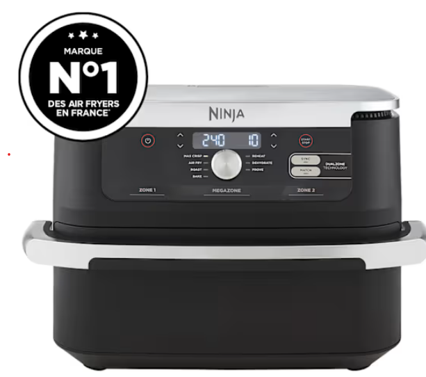 NINJA Airfryer Foodi Flex 7-en-1, 10,4L