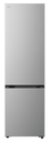 LG réfrigérateur combiné 375L classe A - inox 205cm de hauteur