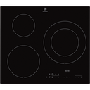 - ELECTROLUX - Table de cuisson | Induction | 3 foyers | Noire | LIT60336CK