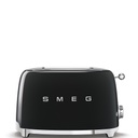 SMEG Grille Pain 2 tranches noir Style Années 50
