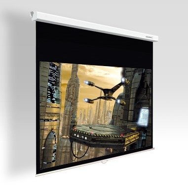 Ecran de projection manuel PLAZZA II 240V 4:3