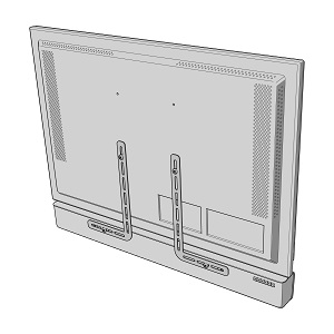 MELICONI Support TV - pour Sound Bar 1000
