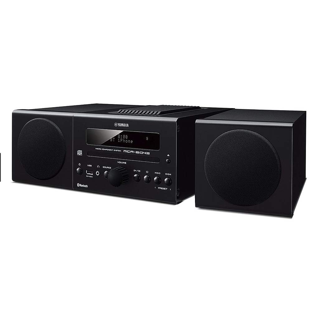 Micro Chaine Bluetooth CD YAMAHA Noire
