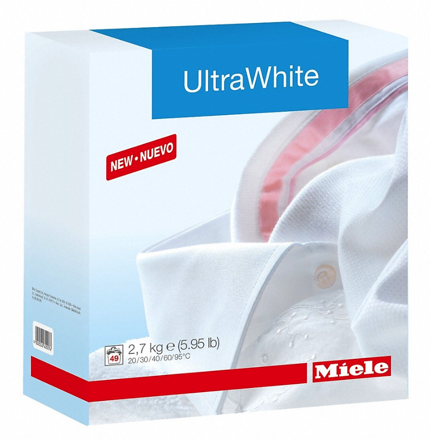 MIELE Lessive en poudre Ultra White 2,7Kg