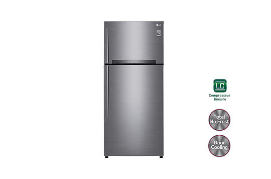 Réfrigérateur 2P Total No Frost | Compresseur Linear Inverter  Door Cooling WiFi A++ LG GTD7850PS