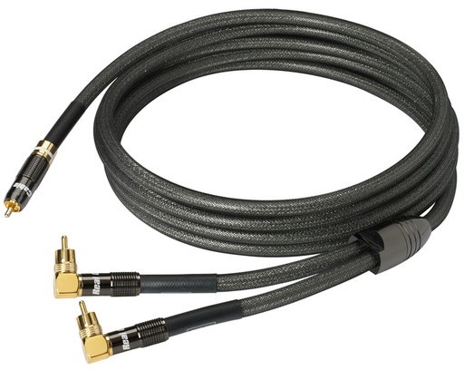 [YSUB1801/3] Real Cable Cable subwoofer en Y 3m #YSUB1801