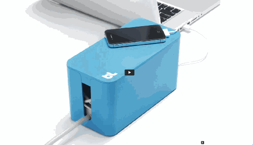 [CBMWH] BLUELOUNGE CABLE BOX WHITE