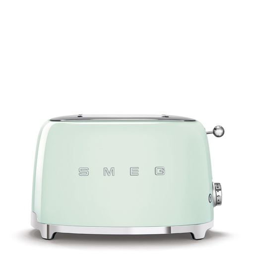 [TSF01PGEU] SMEG grille pain 2 tranches Années 50 - Vert d'eau