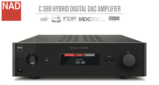 [C388] NAD C388 Ampli Hybride 2x150W MDC BLUE OS