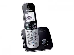 [KXTG6811FRB] PANASONIC Dect solo mains libres sans répondeur noir