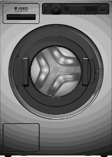 [WMC6743PFS] ASKO Lave linge professionnel 6.5kg, pompe de vidange, 60hz