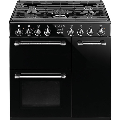 [BM93BL] SMEG Piano de cuisson Gaz 90x60 cm Esthétique Victoria Blenheim