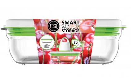 [BC10080] FOSA - TURTLE Boite de conservation sous vide 1000ml