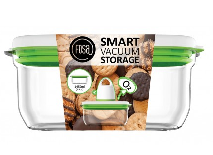[BC10070] FOSA TURTLE Boite de conservation  sous vide 1450 ml