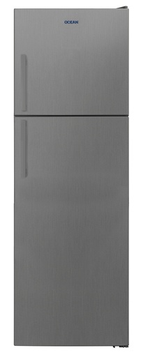 [OC400TNFI3] OCEAN Réfrigérateur TopMount 311 litres look inox no frost inverter OC400TNFI3