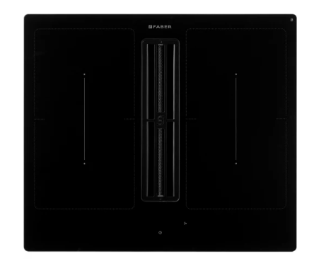 [5906272 & 5903745] FABER Plaque induction avec hotte intégrée GALILEO SMART 600 NR (ensemble avec kit recyclage)