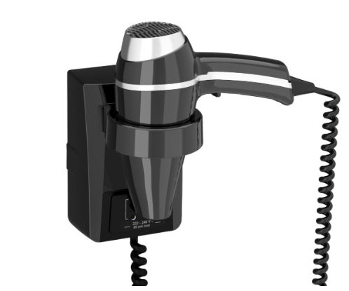 [8221203] SECHE CHEVEUX CLIPPER II NOIR JVD