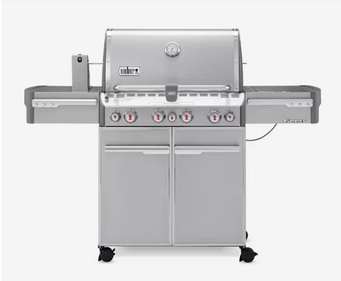 [8605516 - 7170053] WEBER BBQ Summit S-470 GBS Inox Gas Grill