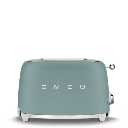 [TSF01EGMEU] SMEG Toaster 2 tranches Style Années 50  - Emeraude TSF01EGMEU