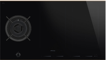 [PM6954R] SMEG Plaque induction mixte Dolce Stil Novo 90 cm