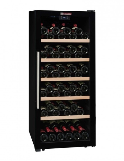 [LS117BLACK] LA SOMMELIERE cave à vin 1 Zone Compressor 121 Bouteilles