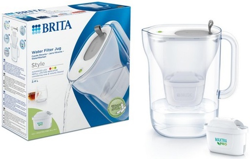 [1051125] BRITA carafe filtrante grise - 1051125