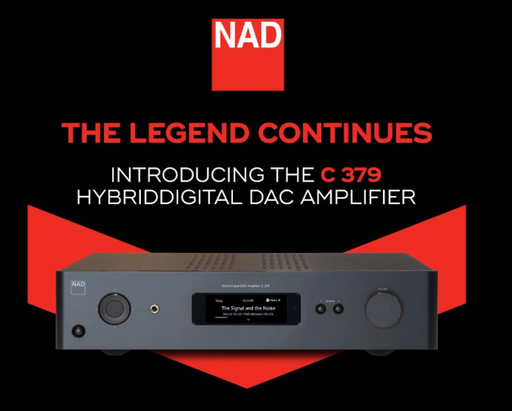 NAD-C 379: Amplificateur DAC numérique hybride 2x80W
