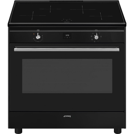 [CX91IMBL] SMEG Piano de cuisson Induction 90x60 cm CX91IMBL