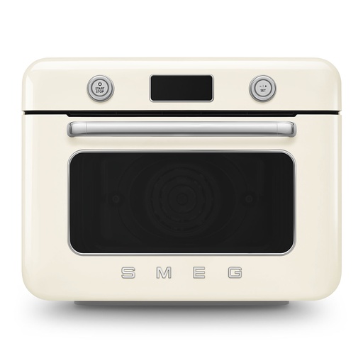 [COF01CREU] SMEG Mini four posable combiné vapeur - Crème