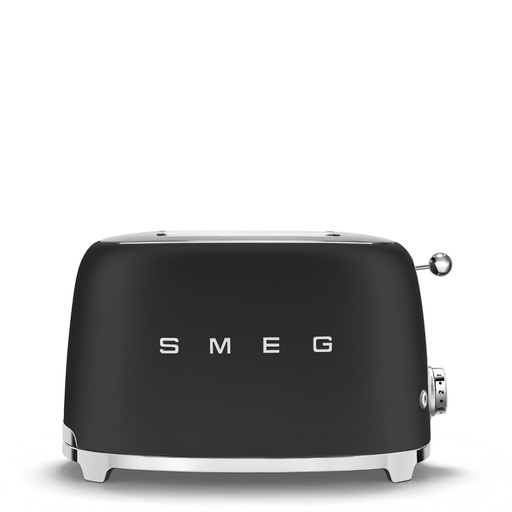 [TSF01BLMEU] SMEG grille pain 2 tranches Années 50 - Noir mat