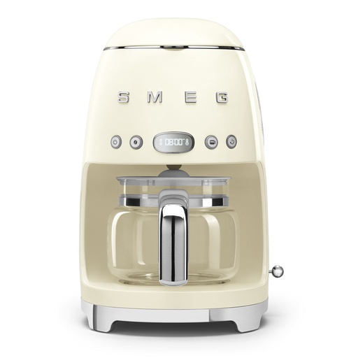 [DCF02CREU] SMEG cafetière filtre Années 50 - Crème