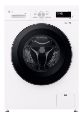 [F94B15WHS] LG machine à laver 9Kg 1400 tours nouvelle classe A