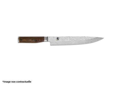 [TDM-1704] KAI Couteau de cuisine Japonais trancheur 9.5"(24,0 cm) - SHUN PREMIER Tim Mälzer