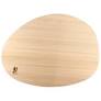 [DM-0813] KAI Planche à découper Hinoki (cyprès) ovale taille L 41 x 32 x 2 cm