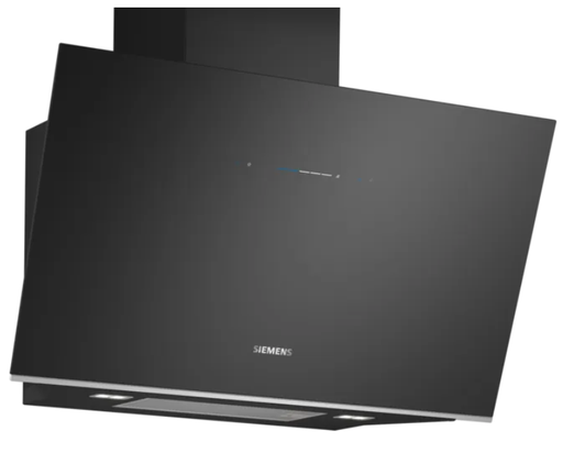 [LC91KLT60] SIEMENS iQ700 Hotte murale 90 cm Noir avec finition en verre
